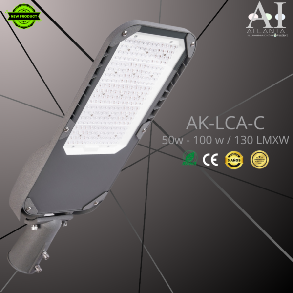 Luminario LED para Alumbrado Público Modelo AK-LCA-C 50W - 100W - Image 2
